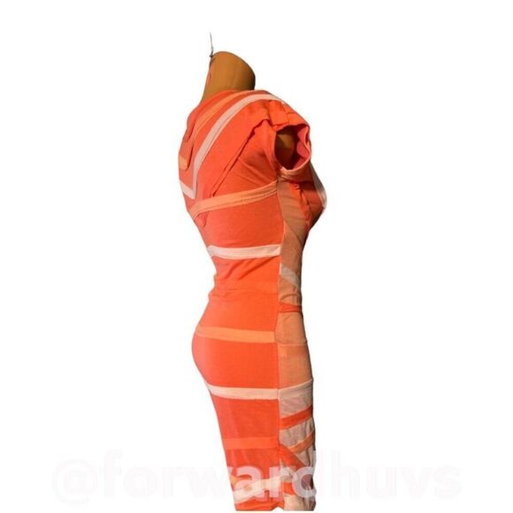 Peach Colored Sunshine Rag Dress Size Small - Picture 6 of 8